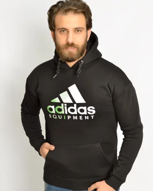 black adidas hoodie