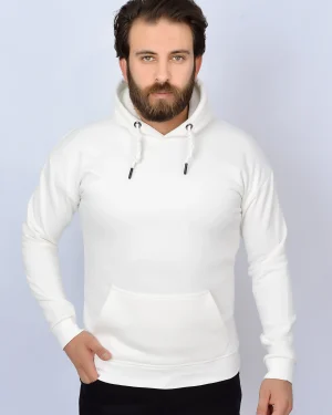 white hoodie